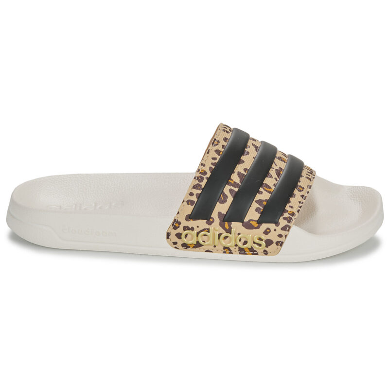 adidas ADILETTE SHOWER Wei&szlig;e Damenpantoffeln - Gr&ouml;&szlig;e 2