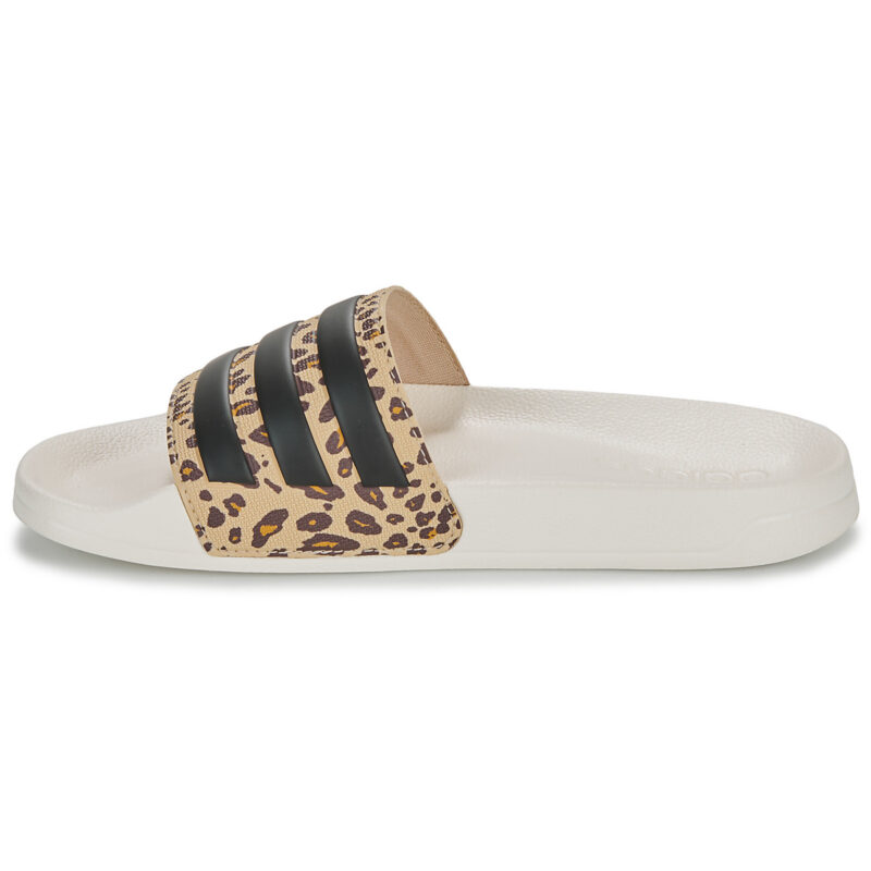 adidas ADILETTE SHOWER Wei&szlig;e Damenpantoffeln - Gr&ouml;&szlig;e 4