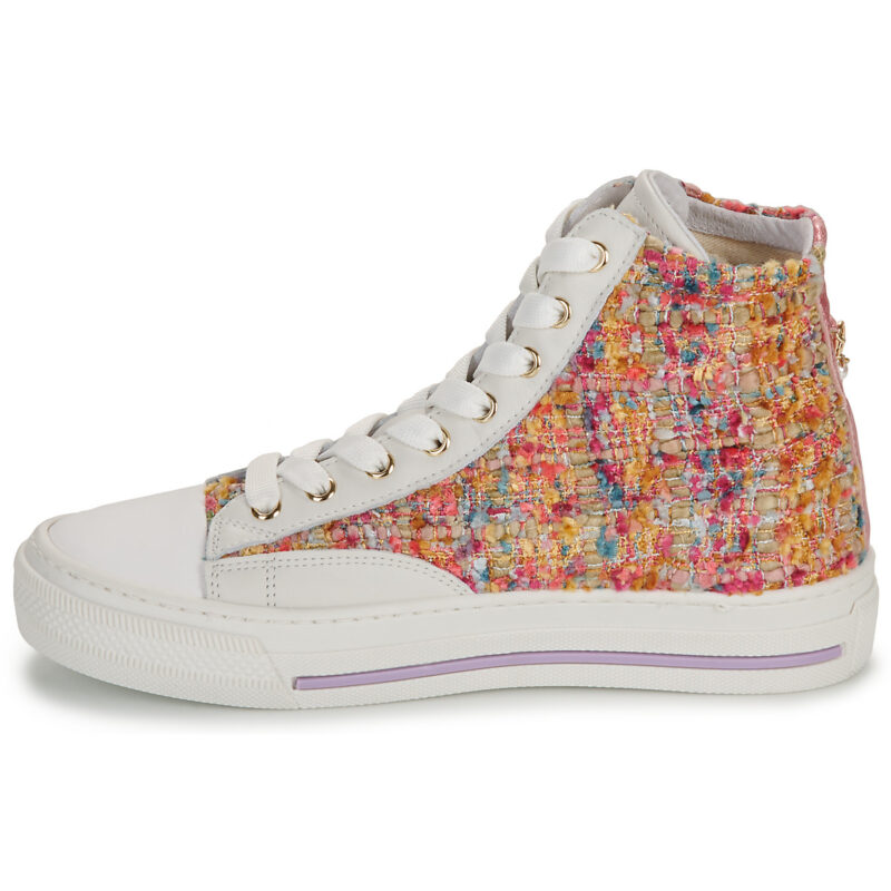 Meline HE202-CAT2-P9083 White High-Top Sneakers Women - 4
