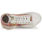 Meline HE202-CAT2-P9083 White High-Top Sneakers Women - 6