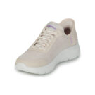 Skechers HANDS FREE SLIP INS : GO WALK FLEX - GRAND ENTRY Baskets basses beiges Femme - 3