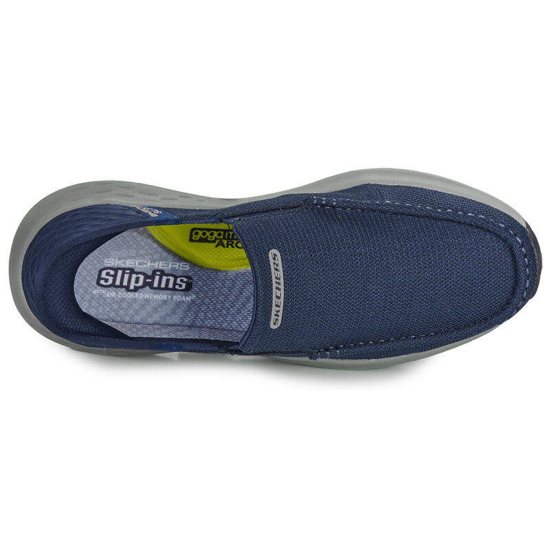 Skechers HANDS FREE SLIP INS : PARSON - RALVEN Blu Slip on Uomo - 6