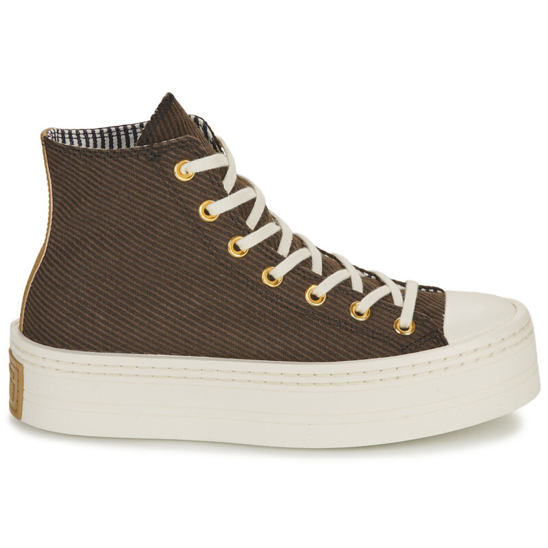 Converse CHUCK TAYLOR ALL STAR MODERN LIFT Marrone Sneakers alte Donna - 2