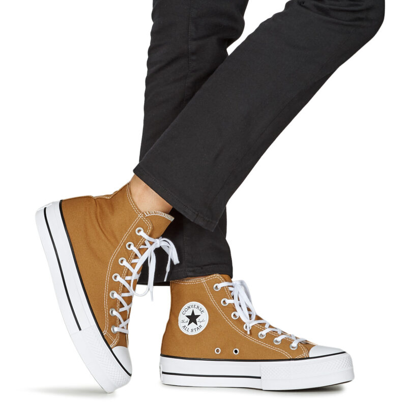 Converse  CHUCK TAYLOR ALL STAR LIFT  Beige -  Sneakers alte Donna - 8