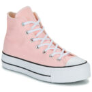 Converse CHUCK TAYLOR ALL STAR LIFT Pinke High Sneakers f&uuml;r Damen - Gr&ouml;&szlig;e 1