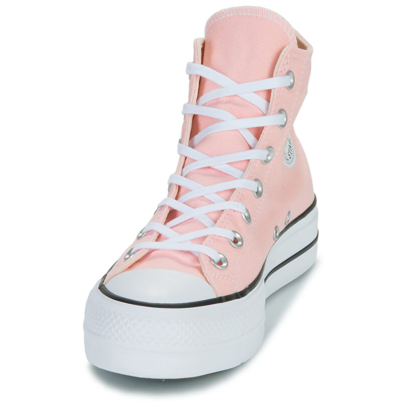 Converse CHUCK TAYLOR ALL STAR LIFT Pinke High Sneakers f&uuml;r Damen - Gr&ouml;&szlig;e 3