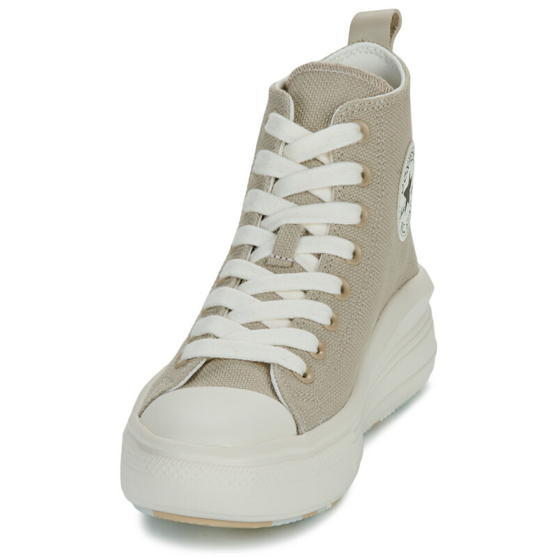 Converse Baskets montantes grises CHUCK TAYLOR ALL STAR MOVE pour femme - 3