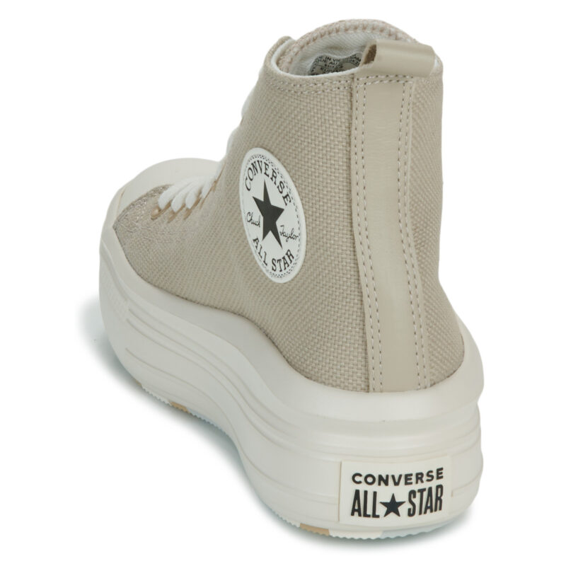Converse Baskets montantes grises CHUCK TAYLOR ALL STAR MOVE pour femme - 5