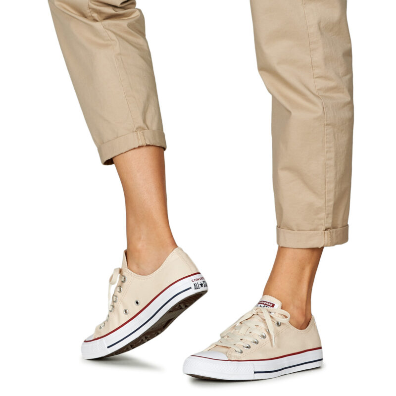 Converse CHUCK TAYLOR ALL STAR CLASSIC Beige - Sneakers basse Donna - 8