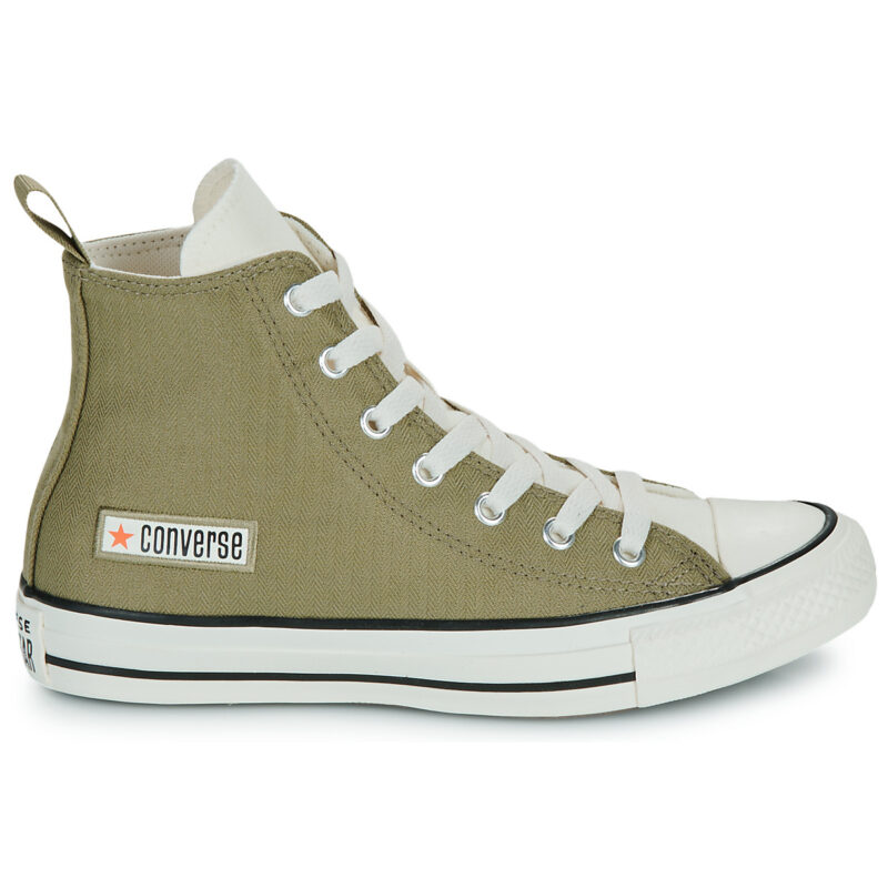Converse CHUCK TAYLOR ALL STAR Baskets Kaki Enfant - 2