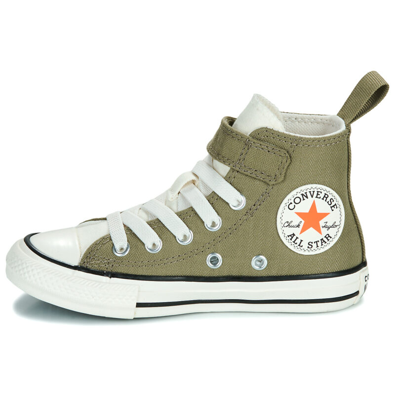 Converse CHUCK TAYLOR ALL STAR 1V Kaki Baskets Enfant - 4