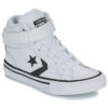 Converse PRO BLAZE STRAP LEATHER Bianco - Sneakers Bambino