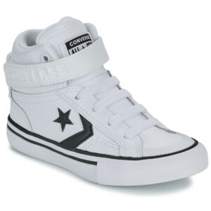 Converse PRO BLAZE STRAP LEATHER Bianco - Sneakers Bambino