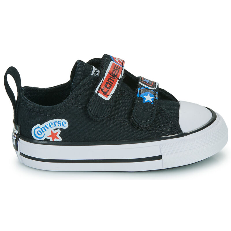 Converse CHUCK TAYLOR ALL STAR EASY ON STICKER STASH Nero Sneakers Bambino - 2