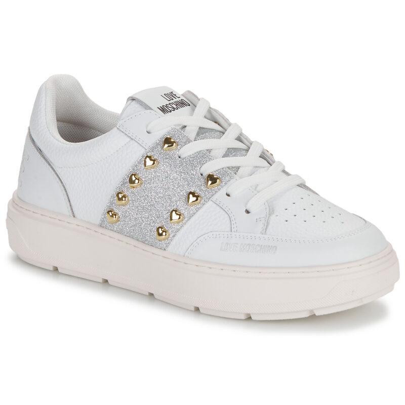 Love Moschino BOLD LOVE Wei&szlig; Sneakers Damen - 1