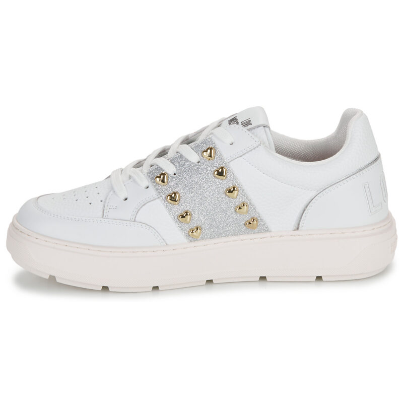 Love Moschino BOLD LOVE Wei&szlig; Sneakers Damen - 4