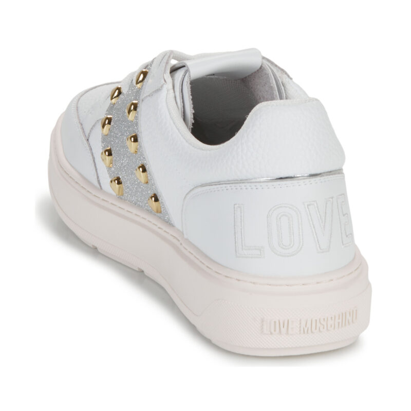 Love Moschino BOLD LOVE Wei&szlig; Sneakers Damen - 5