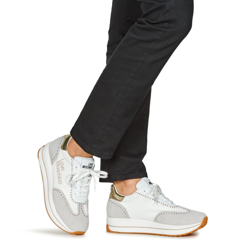 Love Moschino DAILY RUNNING Black Low Sneakers Women - 8