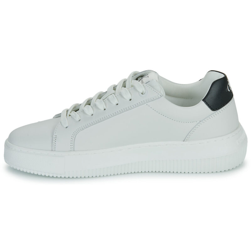 Calvin Klein Jeans CHUNKY CUPSOLE MONO LTH Bianco Sneakers basse Donna - 4