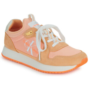 Calvin Klein Jeans  RUNNER SOCK LACEUP NY-LTH  Rosa -  Sneakers basse Donna