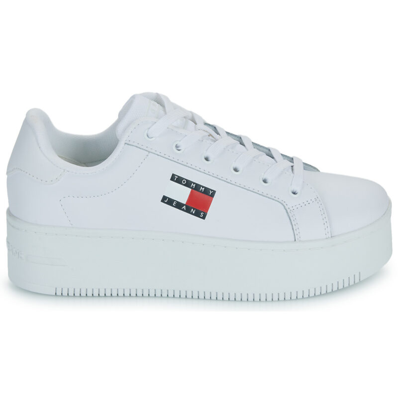Tommy Jeans TJW FLATFORM ESS Wei&szlig; Damen Low Sneakers - 2