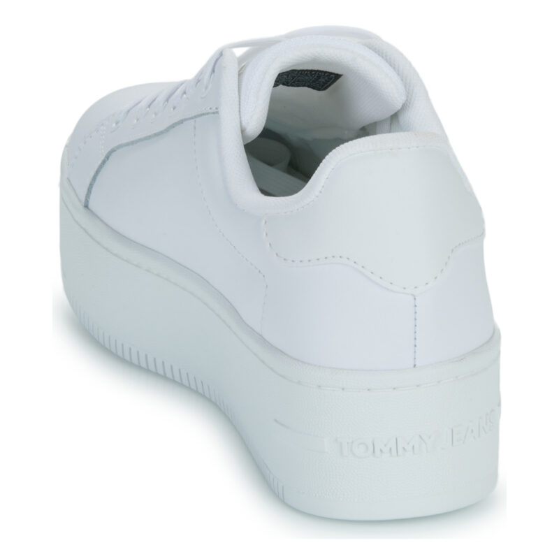 Tommy Jeans TJW FLATFORM ESS Wei&szlig; Damen Low Sneakers - 5