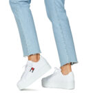 Tommy Jeans TJW FLATFORM ESS Wei&szlig; Damen Low Sneakers - 8