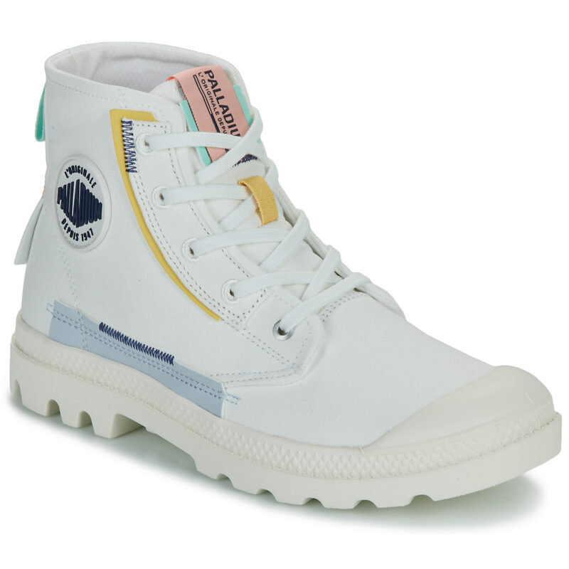 Palladium  PAMPA UNDERLAYER  Bianco -  Sneakers alte Donna - 1
