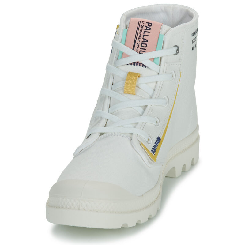 Palladium  PAMPA UNDERLAYER  Bianco -  Sneakers alte Donna - 3