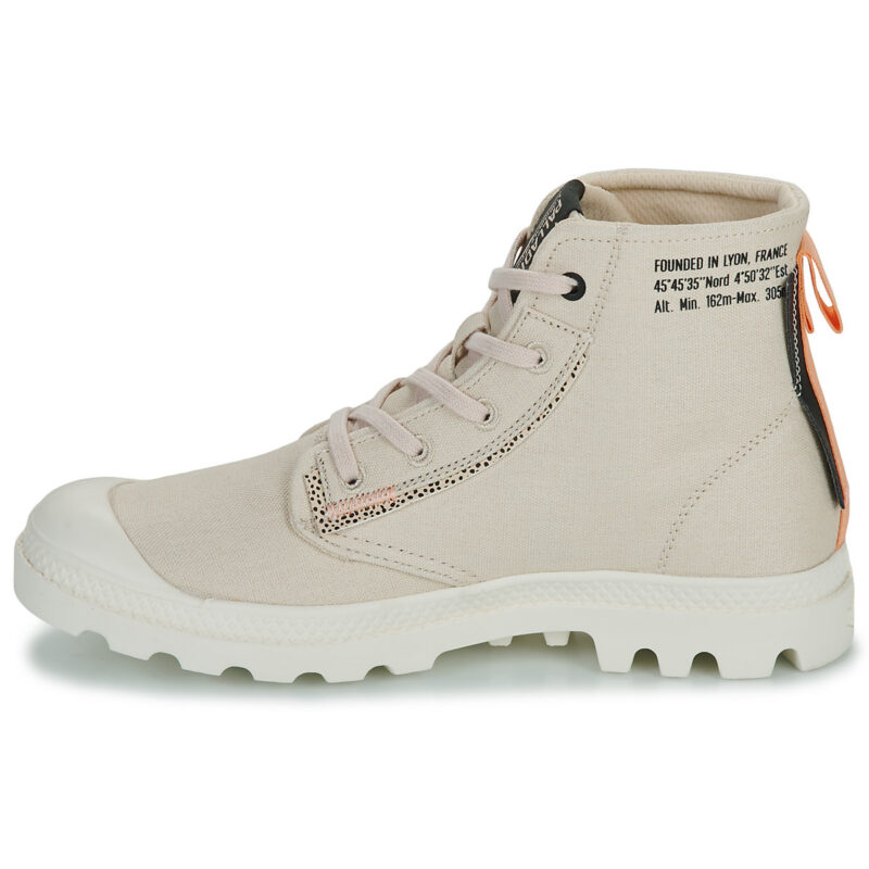 Palladium  PAMPA UNDERLAYER  Beige -  Sneakers alte Donna - 4