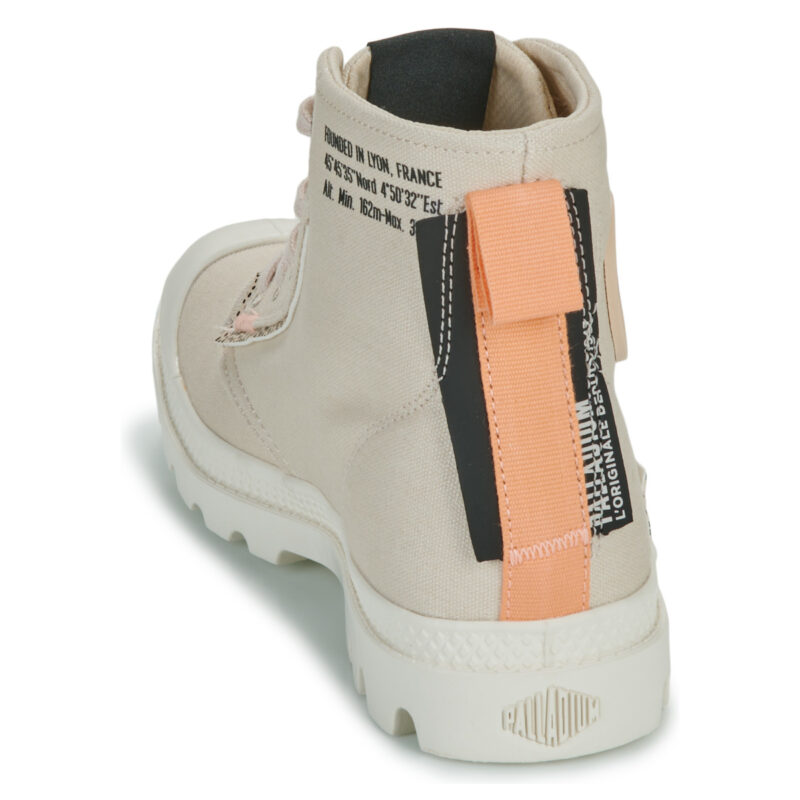 Palladium  PAMPA UNDERLAYER  Beige -  Sneakers alte Donna - 5