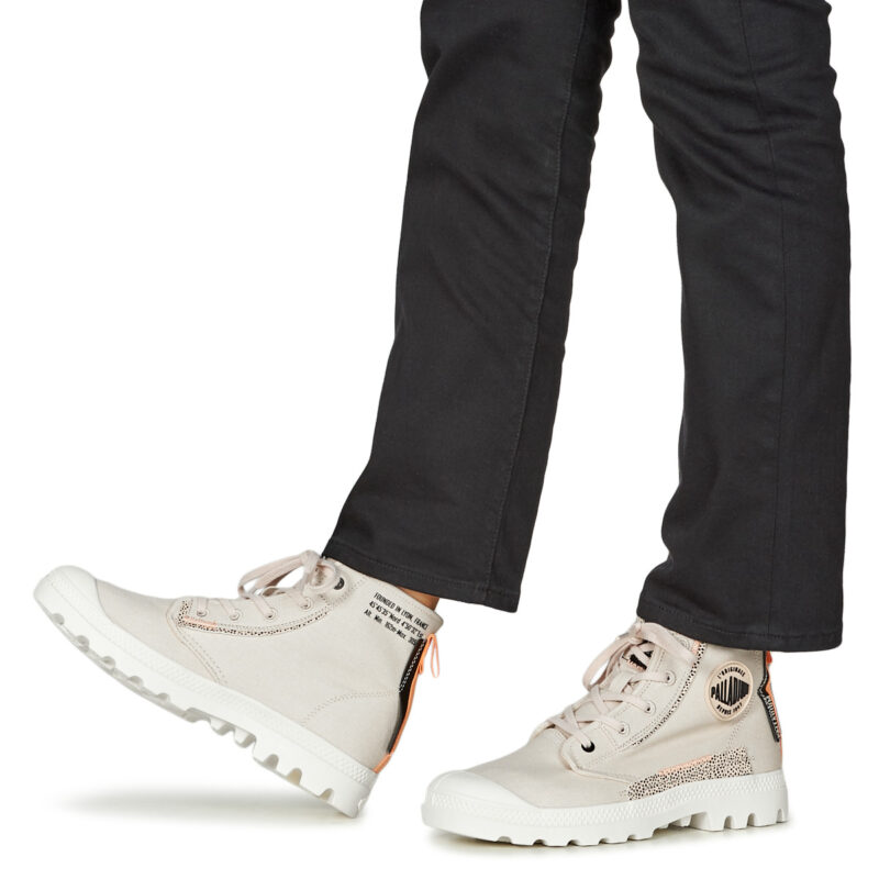Palladium  PAMPA UNDERLAYER  Beige -  Sneakers alte Donna - 8