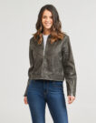 Giacca in pelle Only ONLMINDY Nero Giacche in pelle Donna - 2