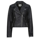 Giacca in pelle Only ONLALBA Nero Giacche in pelle Donna - 1