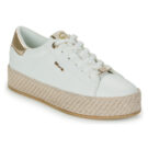 Tamaris 23713-190 Beige Damen-Sneaker (Low-Top) - Gr&ouml;&szlig;e 1