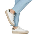 Tamaris 23713-190 Beige Damen-Sneaker (Low-Top) - Gr&ouml;&szlig;e 8