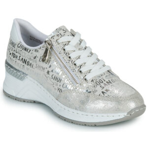 Rieker  N4316-90  Bianco -  Sneakers basse Donna