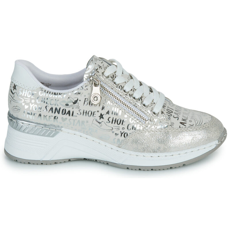 Rieker  N4316-90  Bianco -  Sneakers basse Donna - 2