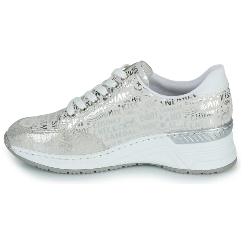 Rieker  N4316-90  Bianco -  Sneakers basse Donna - 4