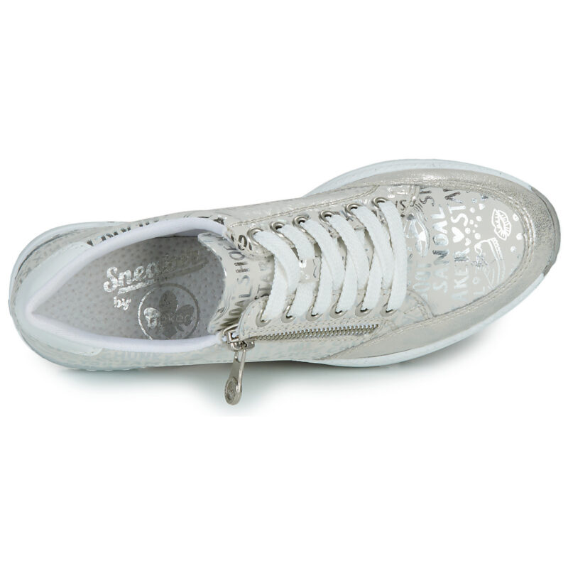 Rieker  N4316-90  Bianco -  Sneakers basse Donna - 6
