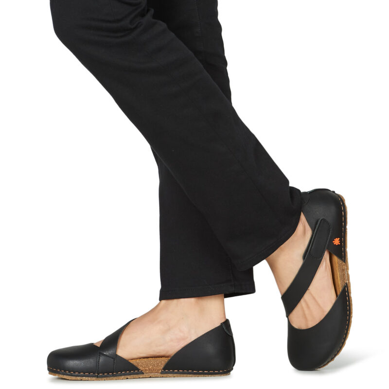 Art CRETA Black Ballerinas Women - 8