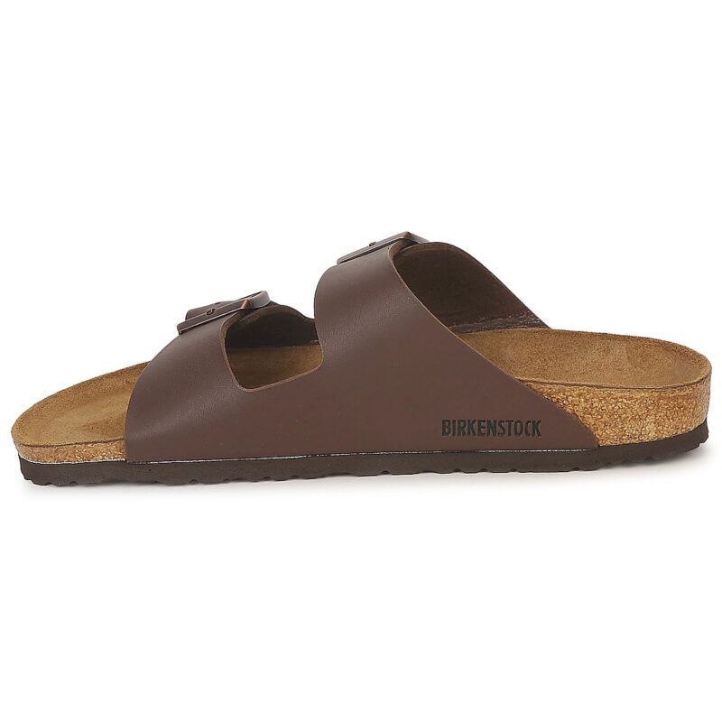 BIRKENSTOCK Arizona Birko-flor / Nero / Brown / Stretto Marrone Ciabatta Donna - 4