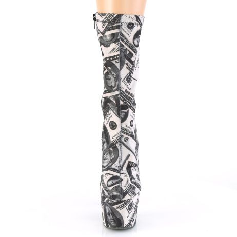 Pleaser ADORE-1002DP ADO1002DP/W-BFA/M Tronchetti  Tacco Altissimo 17 Plateau 7.0 Nero ADO1002DP/W-BFA/M