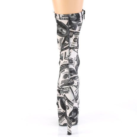 Pleaser ADORE-1002DP ADO1002DP/W-BFA/M Tronchetti  Tacco Altissimo 17 Plateau 7.0 Nero ADO1002DP/W-BFA/M
