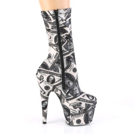 Pleaser ADORE-1002DP ADO1002DP/W-BFA/M Tronchetti  Tacco Altissimo 17 Plateau 7.0 Nero ADO1002DP/W-BFA/M