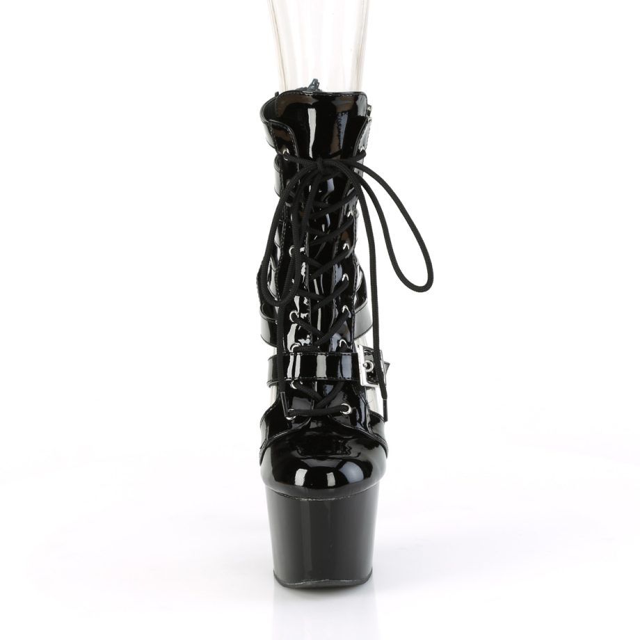 Pleaser ADORE-1013MST ADO1013MST/B/M Tronchetti  Tacco Altissimo 17 Plateau 7.0 Nero ADO1013MST/B/M