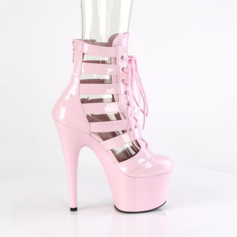 Pleaser ADORE-1013MST ADO1013MST/BP/M Tronchetti  Tacco Altissimo 17 Plateau 7.0 Rosa ADO1013MST/BP/M