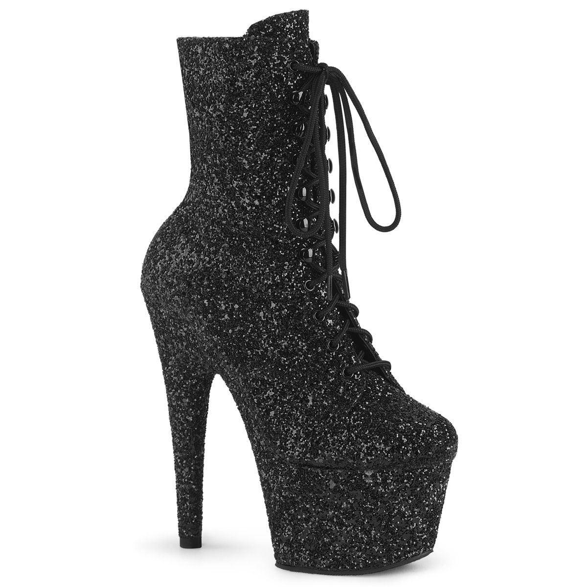Pleaser ADORE-1020GWR ADO1020GWR/BG/M Tronchetti  Tacco Altissimo 17 Plateau 7.0 Nero ADO1020GWR/BG/M