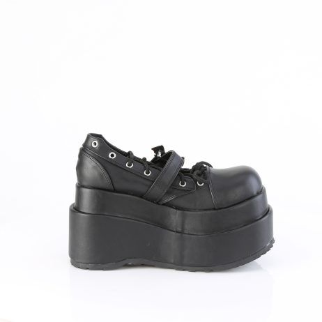 DemoniaCult BEAR-23 BEAR23/BVL Decollete Mary Jane   Plateau 11.4 Nero BEAR23/BVL