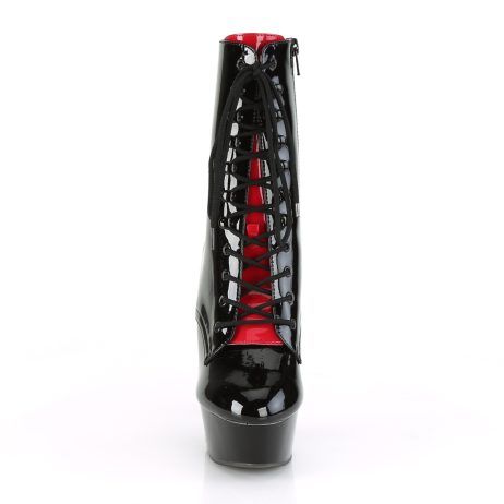 Pleaser DELIGHT-1020FH DEL1020FH/B/M Tronchetti  Tacco Altissimo 15 Plateau 4.5 Nero DEL1020FH/B/M